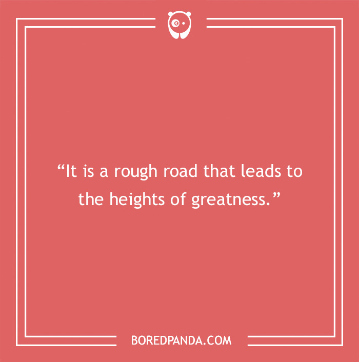 motivational quote about road to greatness 