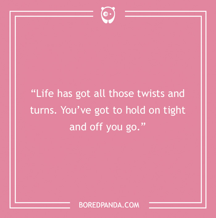 motivational quote about twists in life