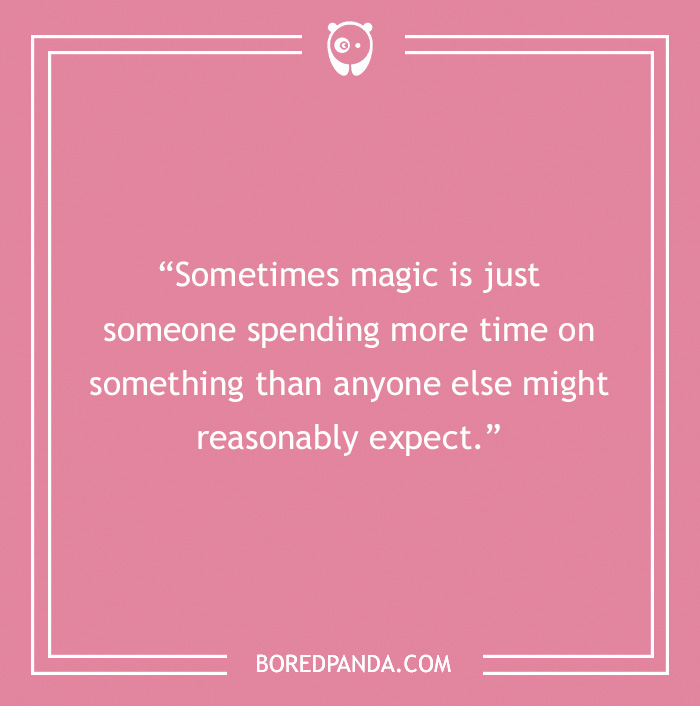 motivational quote about magic
