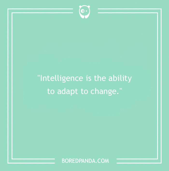 Stephen Hawking Quote On Intelligence