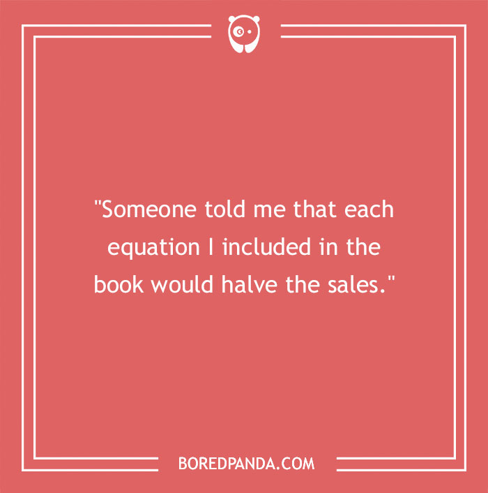 Stephen Hawking Quote About Sales