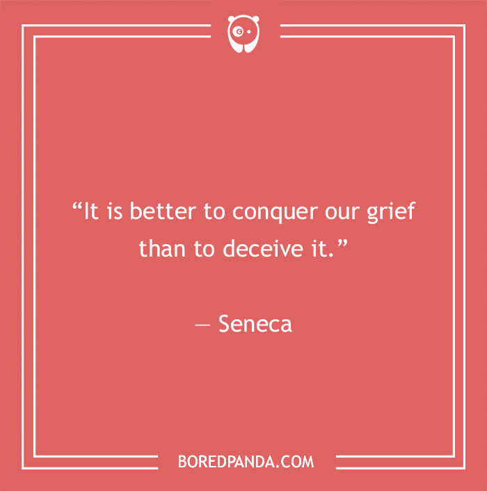 Seneca quote on grief 
