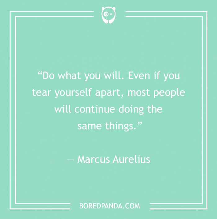 Marcus Aurelius quote on doing what you need to do 
