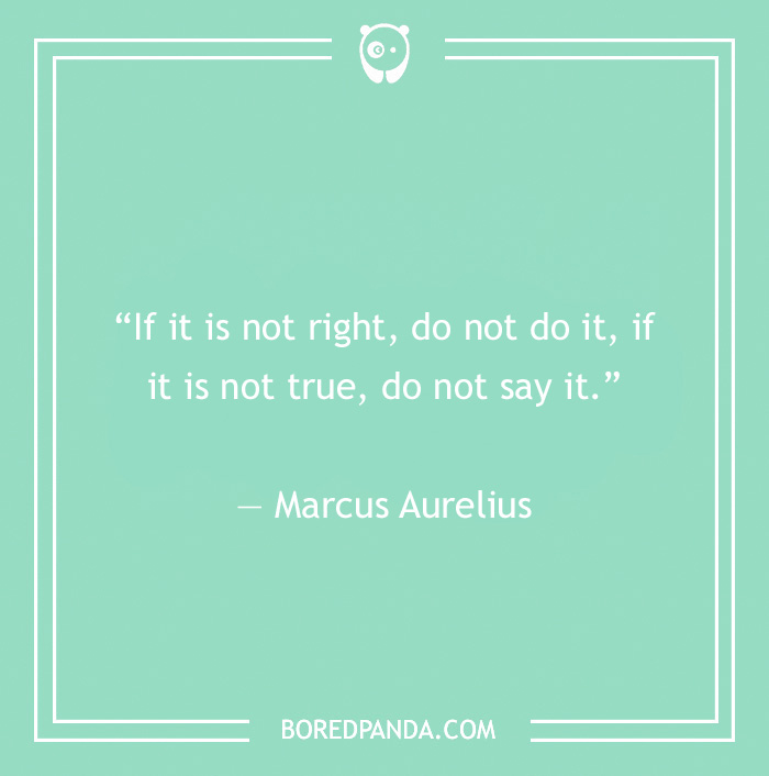 Marcus Aurelius quote on making decision 