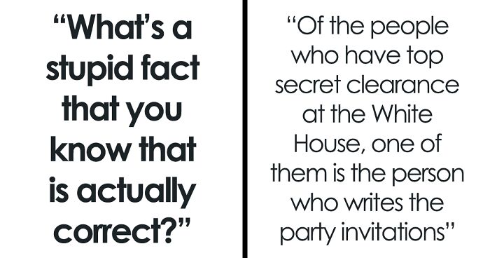 50 “Stupid Facts” That Sound Fake But Are Genuinely Real