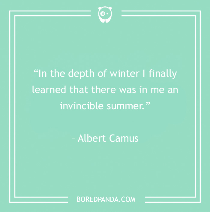 quote about invincible summer