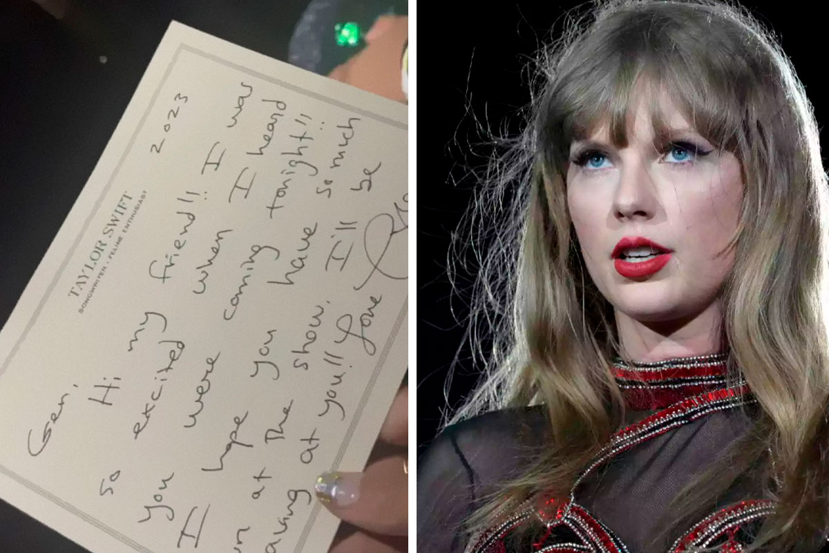 Taylor Swift Surprised Fan With Homemade Gift