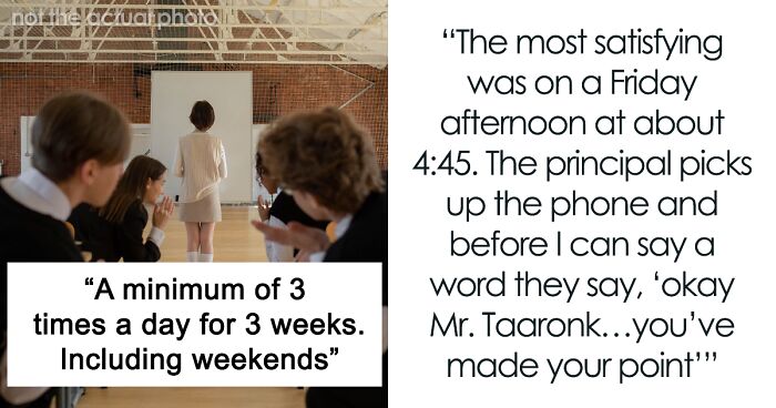 Teacher Proves His Point To Principal By Reporting Every Problematic ...