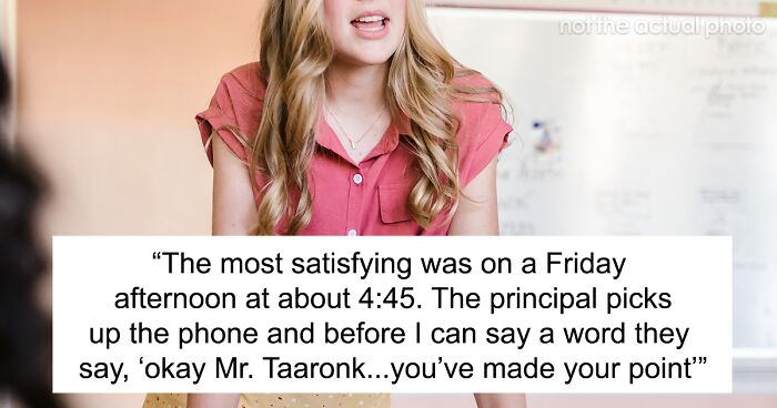 Teacher Proves His Point To Principal By Reporting Every Problematic ...
