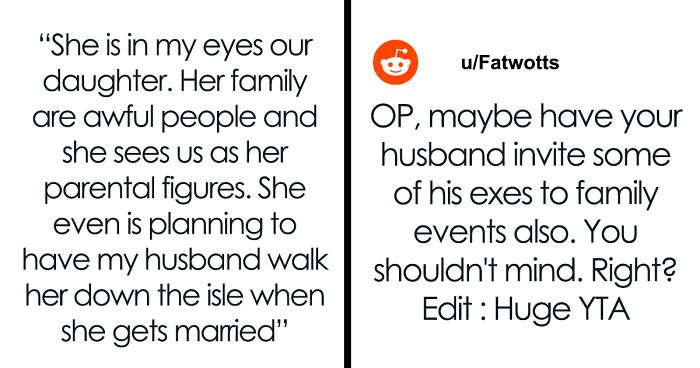 “AITA For Telling My Son’s Wife That His Ex Is In The Family And Has ...