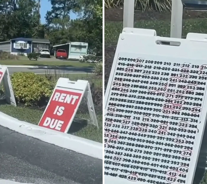 Landlord Goes The Extra Mile For Rent Money