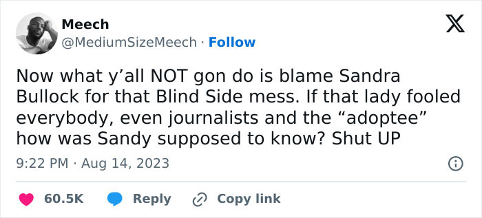 Sandra Bullock Under Fire As People Demand The Academy Revoke Her ‘Blind Side’ Oscar Sandra Bullock Under Fire As People Demand The Academy Revoke Her ‘Blind Side’ Oscar