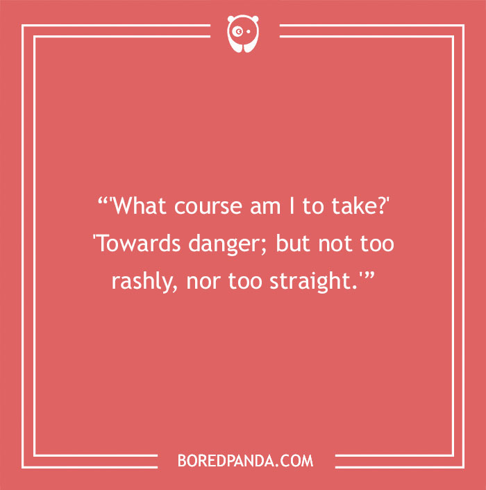 Tolkien quote about danger