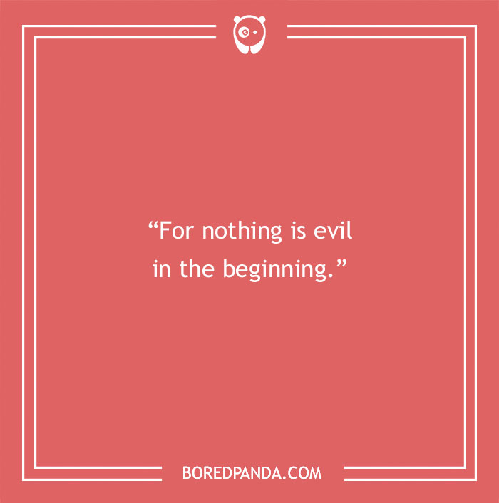 Tolkien quote about evil