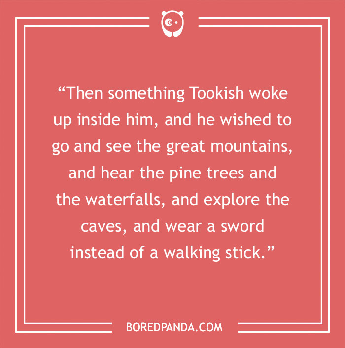 Tolkien quote about life