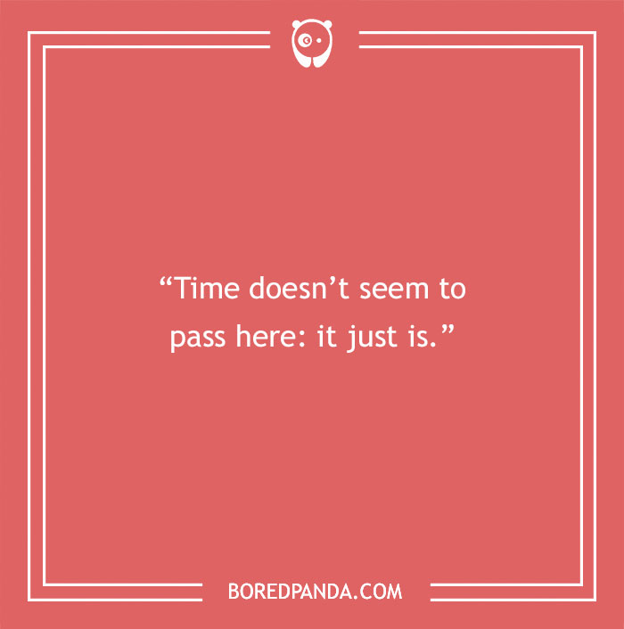 Tolkien quote about time