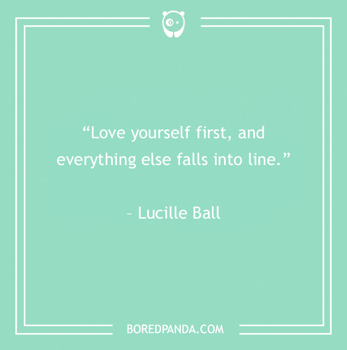 O que significa Love yourself first and everything else falls into  line.? - Pergunta sobre a Inglês (EUA)