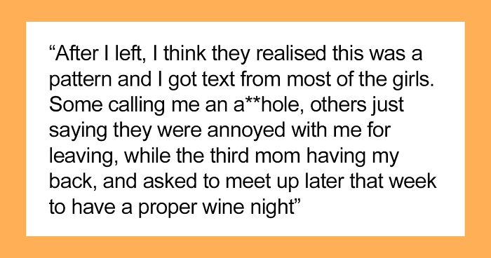 Woman Makes Herself Scarce At A BBQ And Wine Night After A Friend Brings Her Kid To The Party