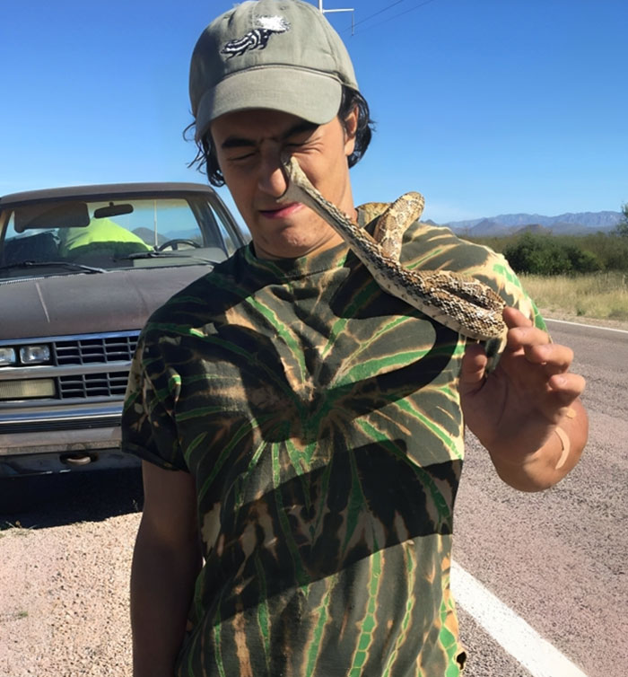 What Could Go Wrong If I Take A Picture With This Gopher Snake I Found On The Road?