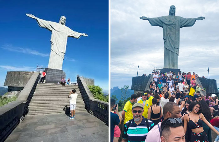 The Images Used To Promote Tourism In Rio vs. When I Went There During My Vacation