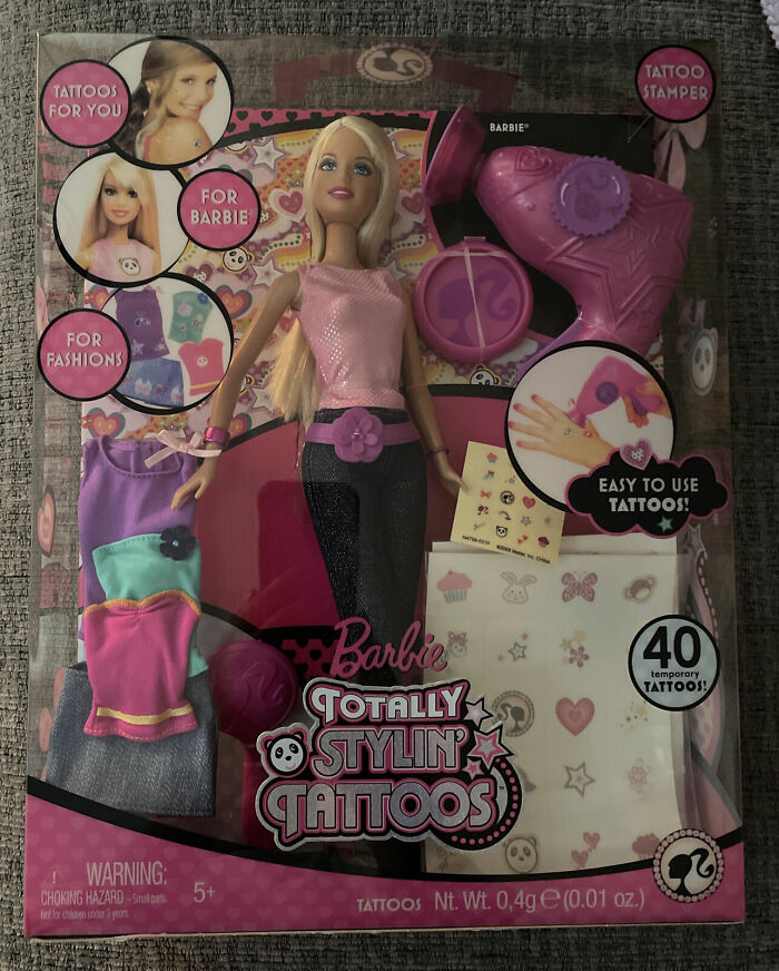 Barbie Totally Stylin' Tattoos 2008