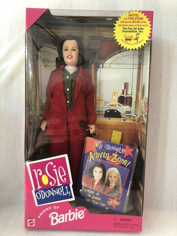Friend Of Barbie Rosie O'Donnell Doll 1999