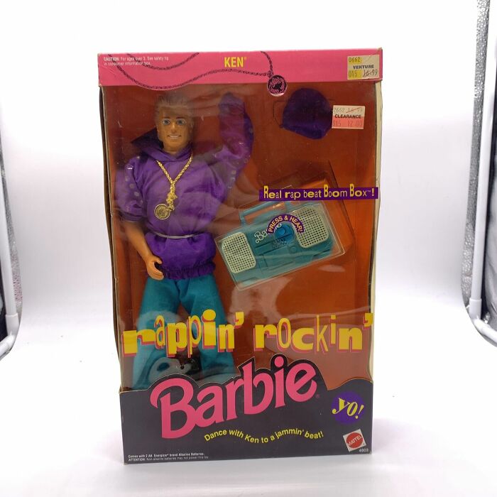 Rappin' Rockin' Ken Doll 1991