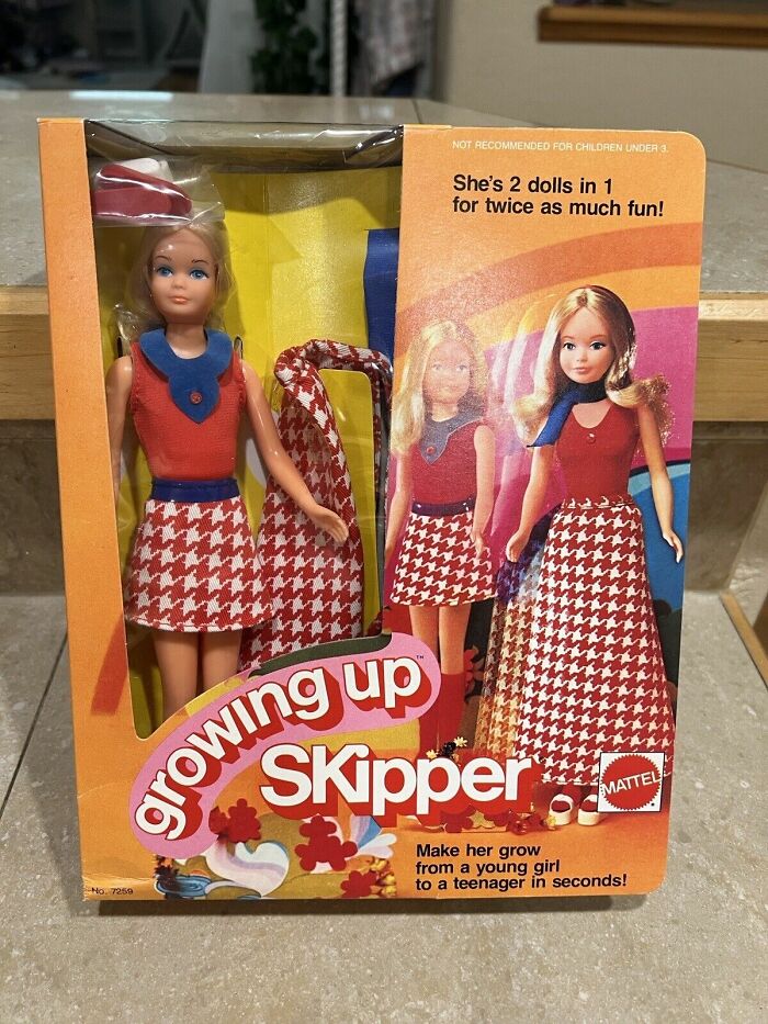Barbie's Kid Sister Skipper Growing Up