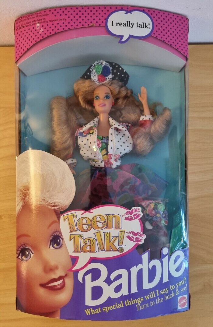 Teen Talk Barbie 1991