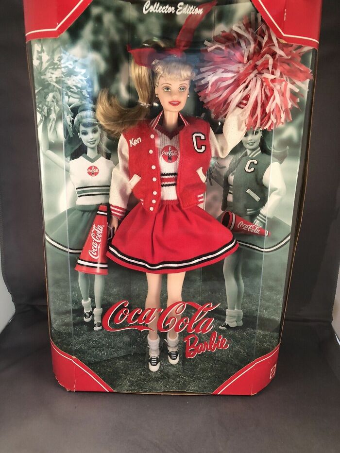 Coca-Cola Barbie Cheerleader Doll 2000