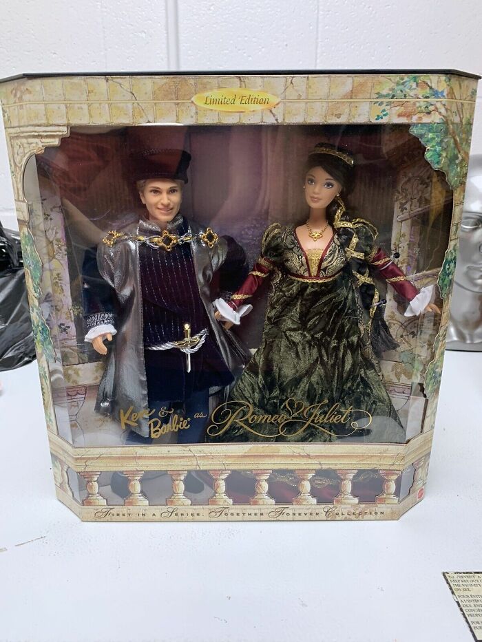 Ken & Barbie As Romeo And Juliet Together Forever 1997