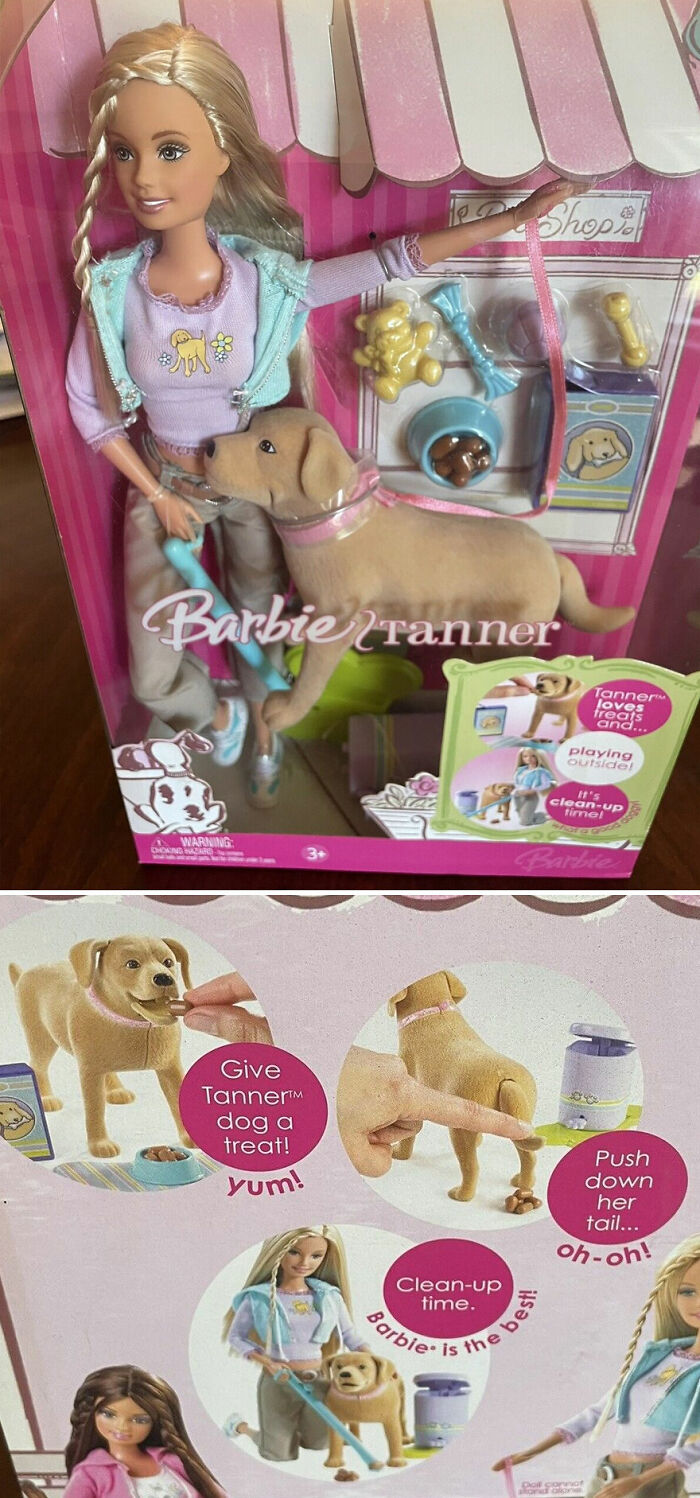Barbie And Pooping Tanner Dog 2006