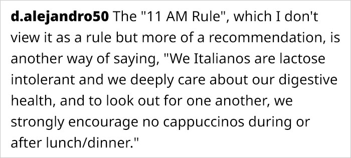 This Italian Woman Expressively Explains Why It’s Inappropriate To Have A Cappuccino After Lunch