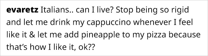 This Italian Woman Expressively Explains Why It’s Inappropriate To Have A Cappuccino After Lunch This Italian Woman Expressively Explains Why It’s Inappropriate To Have A Cappuccino After Lunch