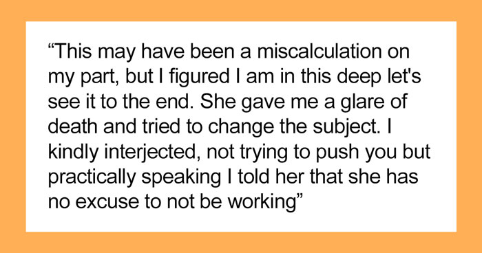 Woman Livid Her Husband Won’t Let Her Be A Stay-At-Home Wife Even Though She Has Zero Reason To