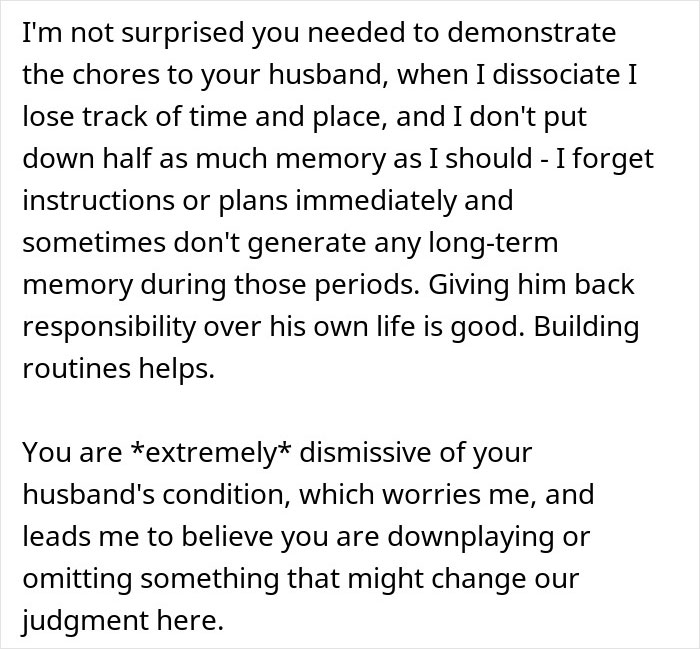Woman Wonders If She Went Too Far Mimicking Lazy Husband’s Actions To Teach Him A Lesson