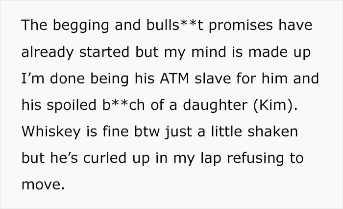 Woman Chooses Her Elderly Cat Over Fiancé And His Pregnant Daughter, Gets Full Support Online Woman Chooses Her Elderly Cat Over Fiancé And His Pregnant Daughter, Gets Full Support Online