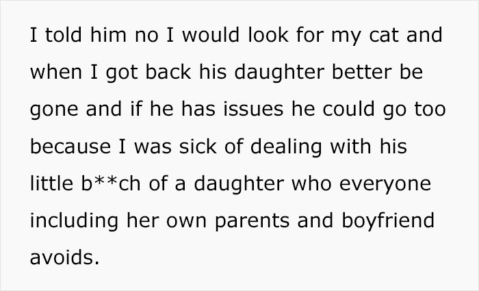Woman Chooses Her Elderly Cat Over Fiancé And His Pregnant Daughter, Gets Full Support Online Woman Chooses Her Elderly Cat Over Fiancé And His Pregnant Daughter, Gets Full Support Online