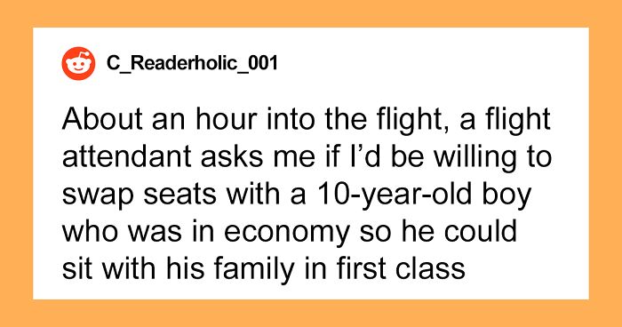 “As If I Had No Choice But To Move”: Woman Refused To Switch Plane Seats