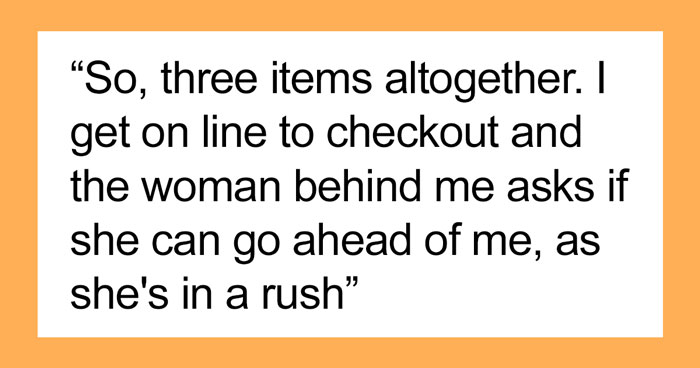 Guy Gets Praised Online For Not Letting Woman With Full Cart Of Stuff Check Out First