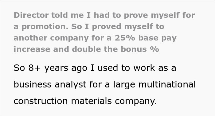 Boss Loses Great Worker After Telling Him “He Needs To Prove Himself” For Promotion Boss Loses Great Worker After Telling Him “He Needs To Prove Himself” For Promotion