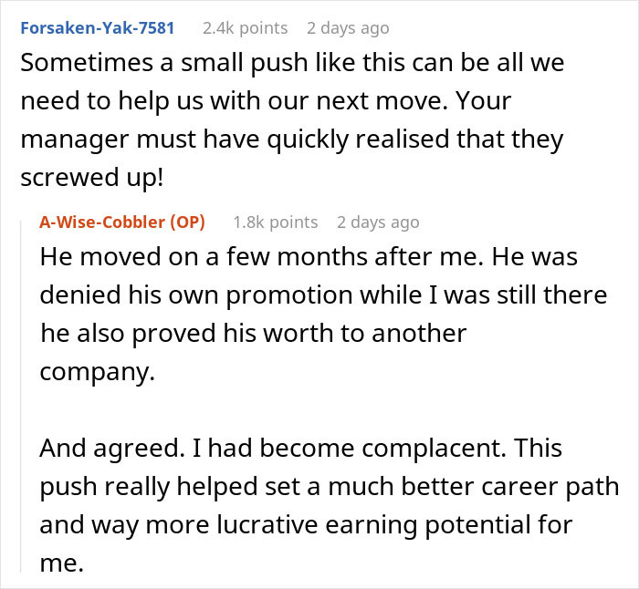 Boss Loses Great Worker After Telling Him “He Needs To Prove Himself” For Promotion Boss Loses Great Worker After Telling Him “He Needs To Prove Himself” For Promotion