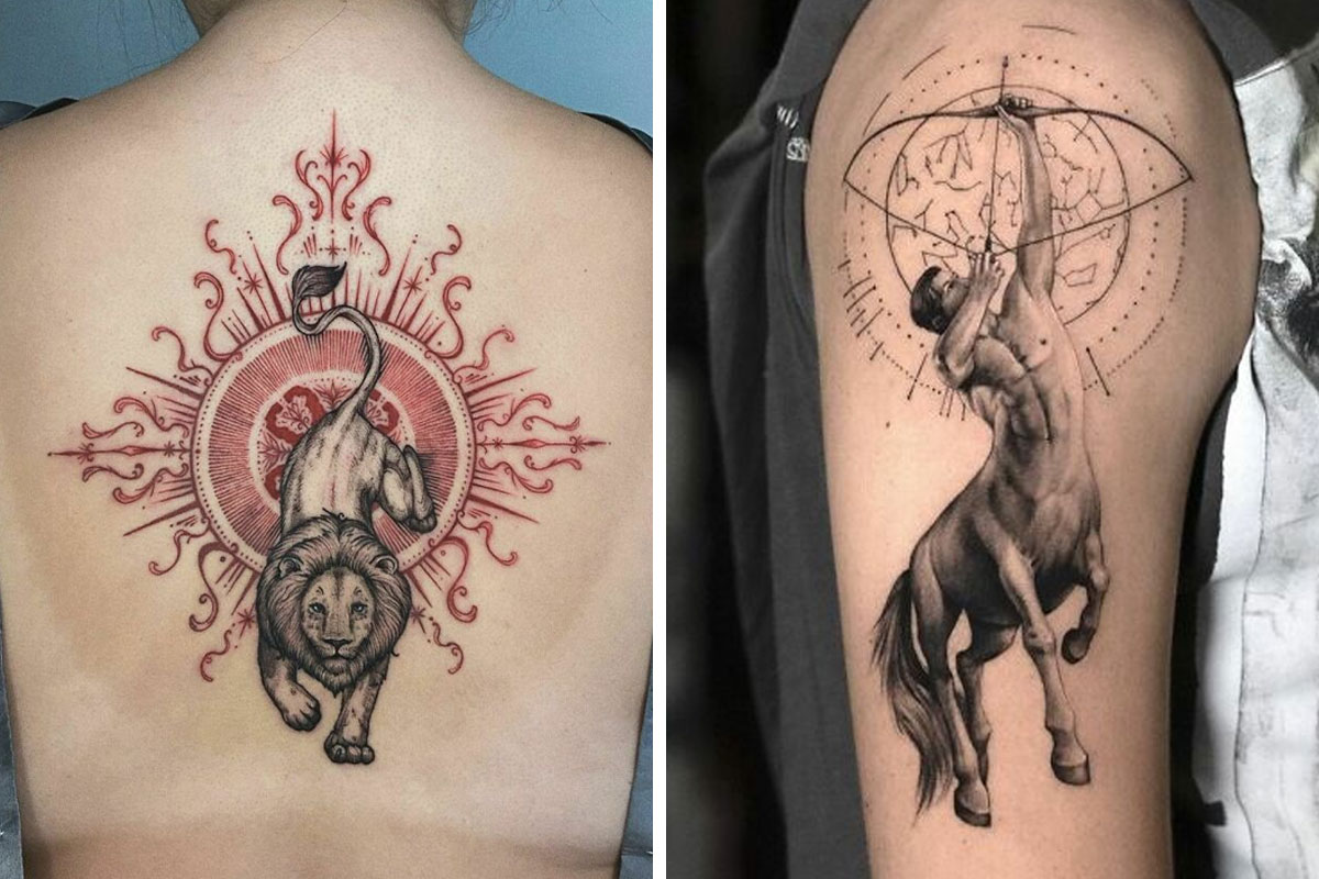 110 Zodiac Tattoos That Are Anything But Bland