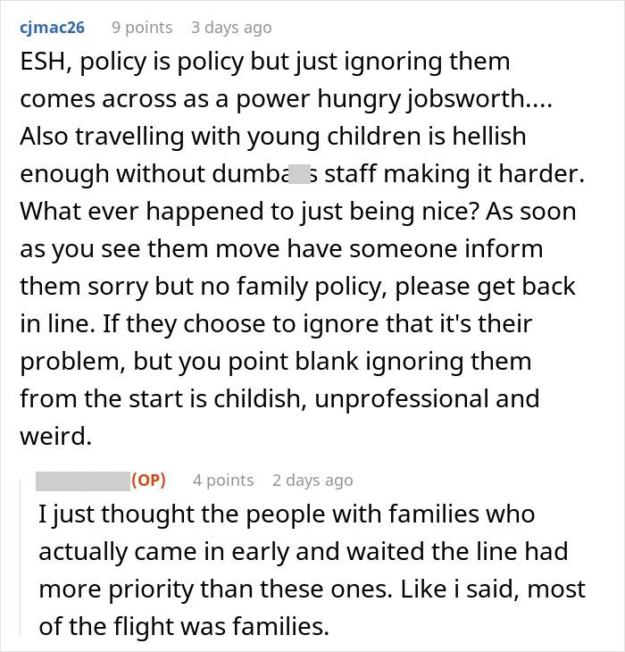 Airport Worker Serves Up A Dose Of Reality To Over-Entitled Family Cutting In Line Airport Worker Serves Up A Dose Of Reality To Over-Entitled Family Cutting In Line