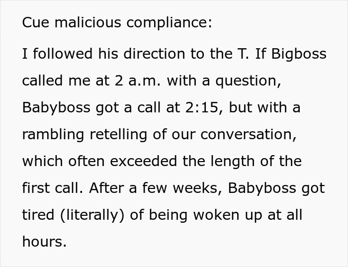 “He Loved To Micromanage”: Worker Teaches Boss A Lesson After Latest Demand Gets Him Fired “He Loved To Micromanage”: Worker Teaches Boss A Lesson After Latest Demand Gets Him Fired