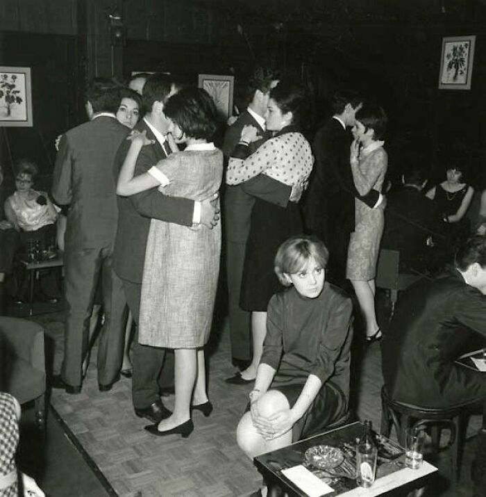 At The Caramel Club, Paris, 1963 (Pierre Parente)