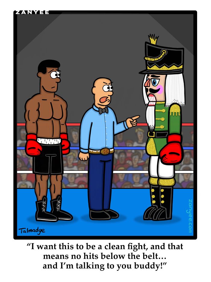 The Nutcracker on the boxing ring