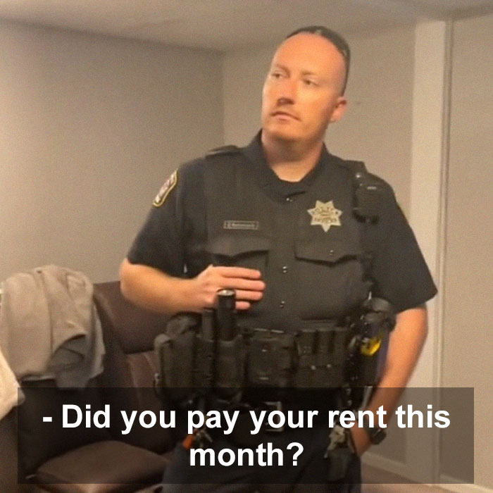 Landlord Keeps Entering Apartment Pretending To Fix Things And Covering Cameras, Tenant Calls Cops Landlord Keeps Entering Apartment Pretending To Fix Things And Covering Cameras, Tenant Calls Cops