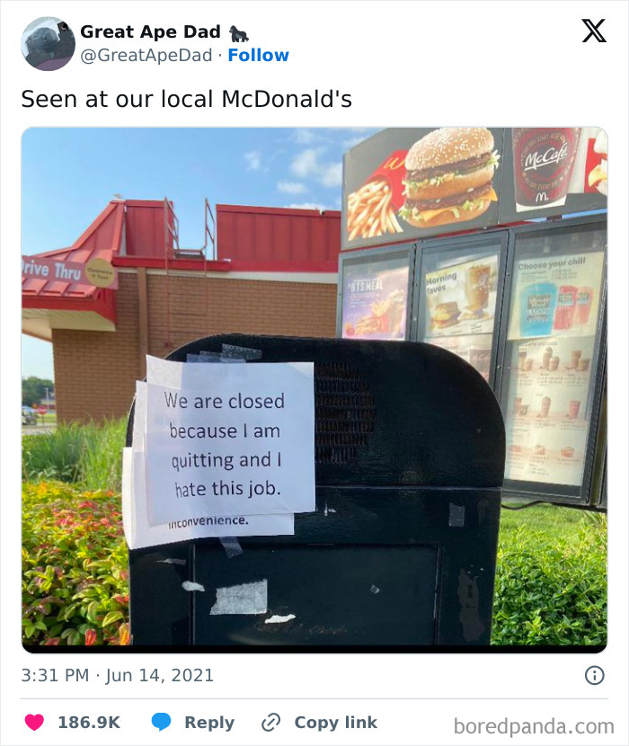 McDonald's Worker Had Enough