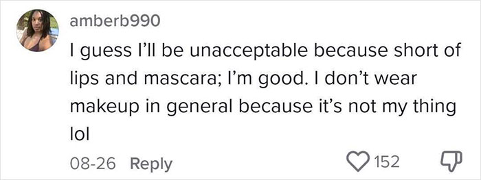 "After A Certain Age": Woman Calls Out Other Women Who Go Out With No Makeup On "After A Certain Age": Woman Calls Out Other Women Who Go Out With No Makeup On